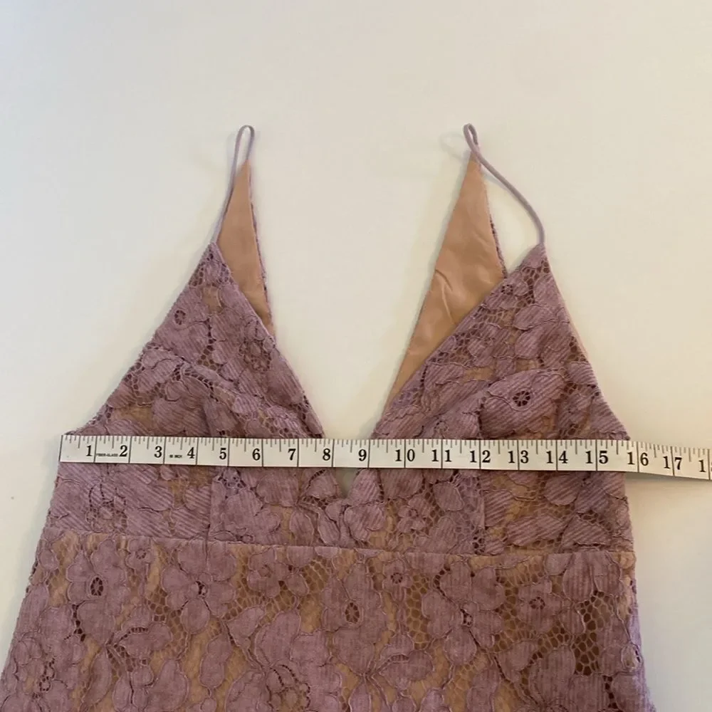 Free People Dangerous Love Lace Mini Dress Size 8